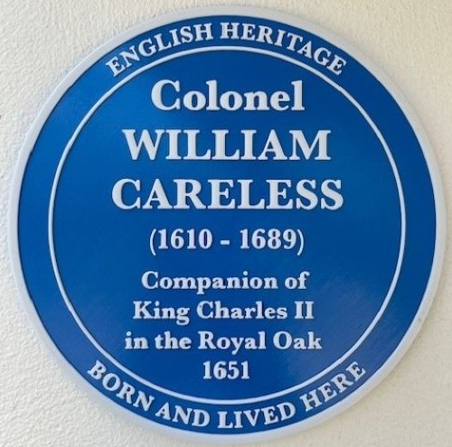 Blue plaque cropped